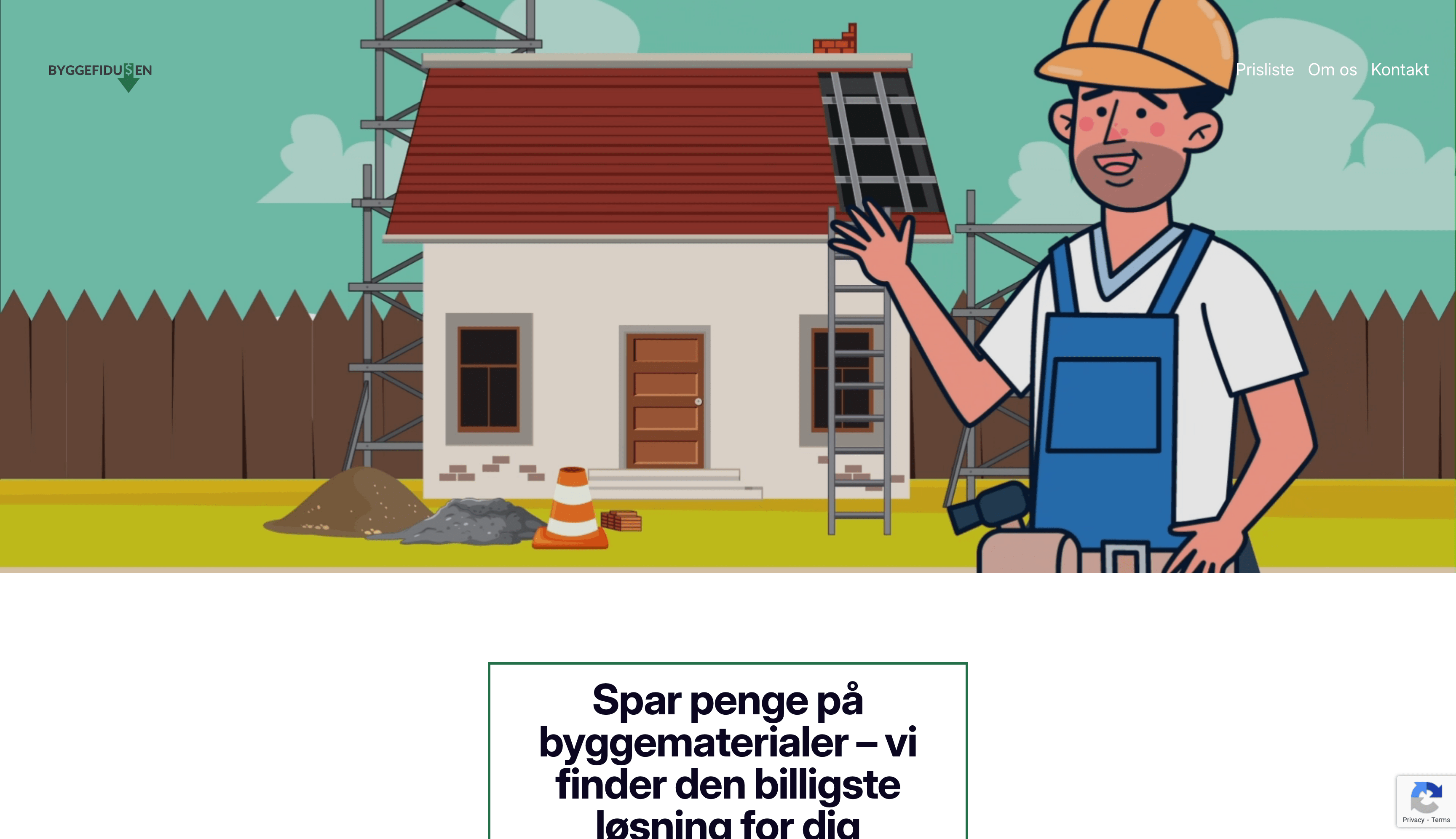 Byggefidusen – WordPress-løsning