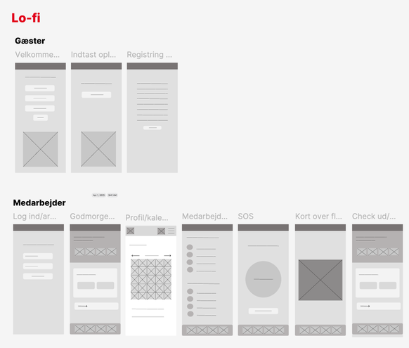 HYDAC lo-fi wireframes